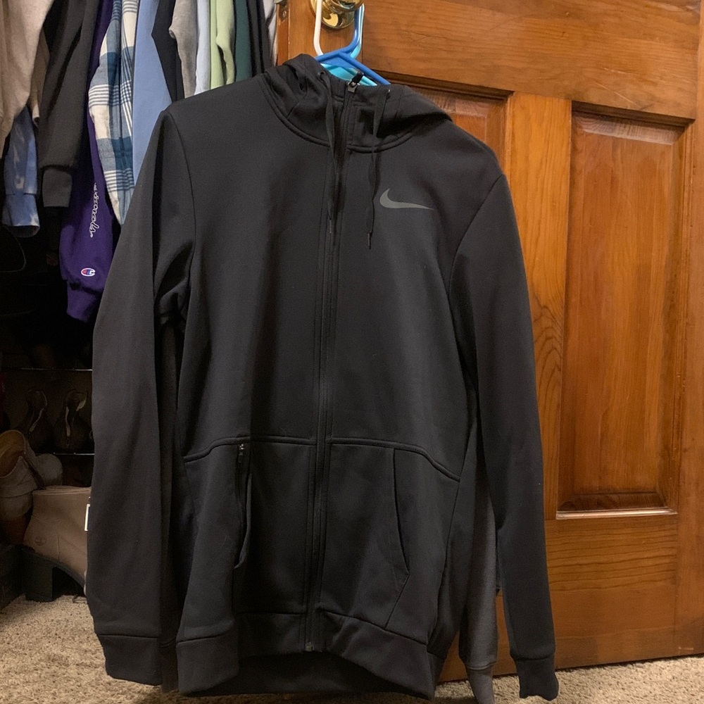 Nike Charcoal Full-Zip Hoodie